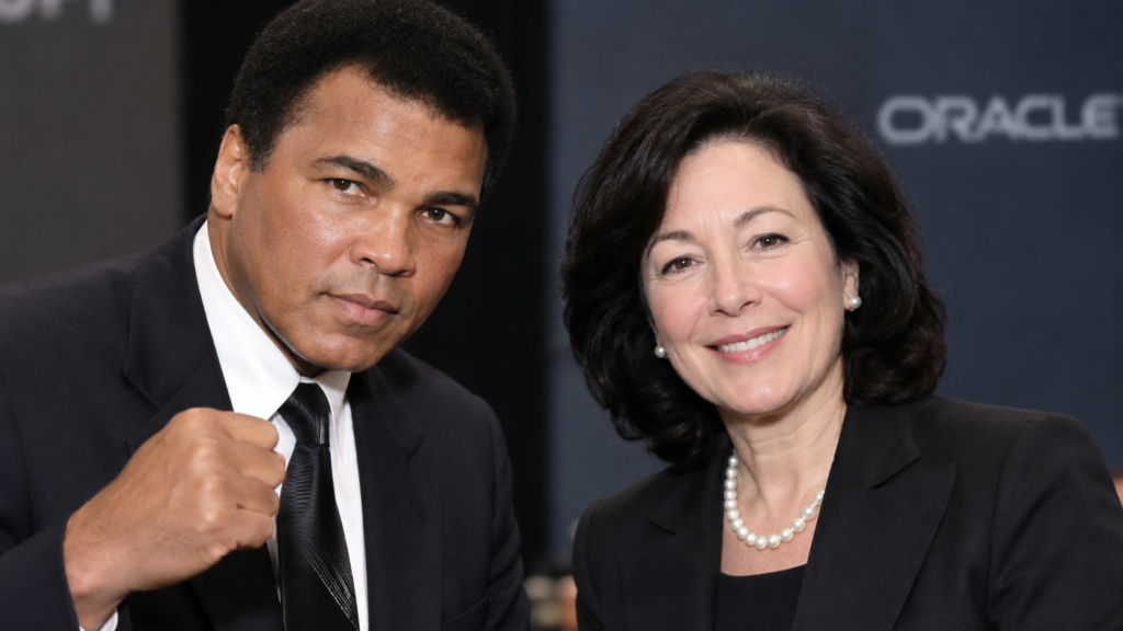 muhammad ali and safra catz