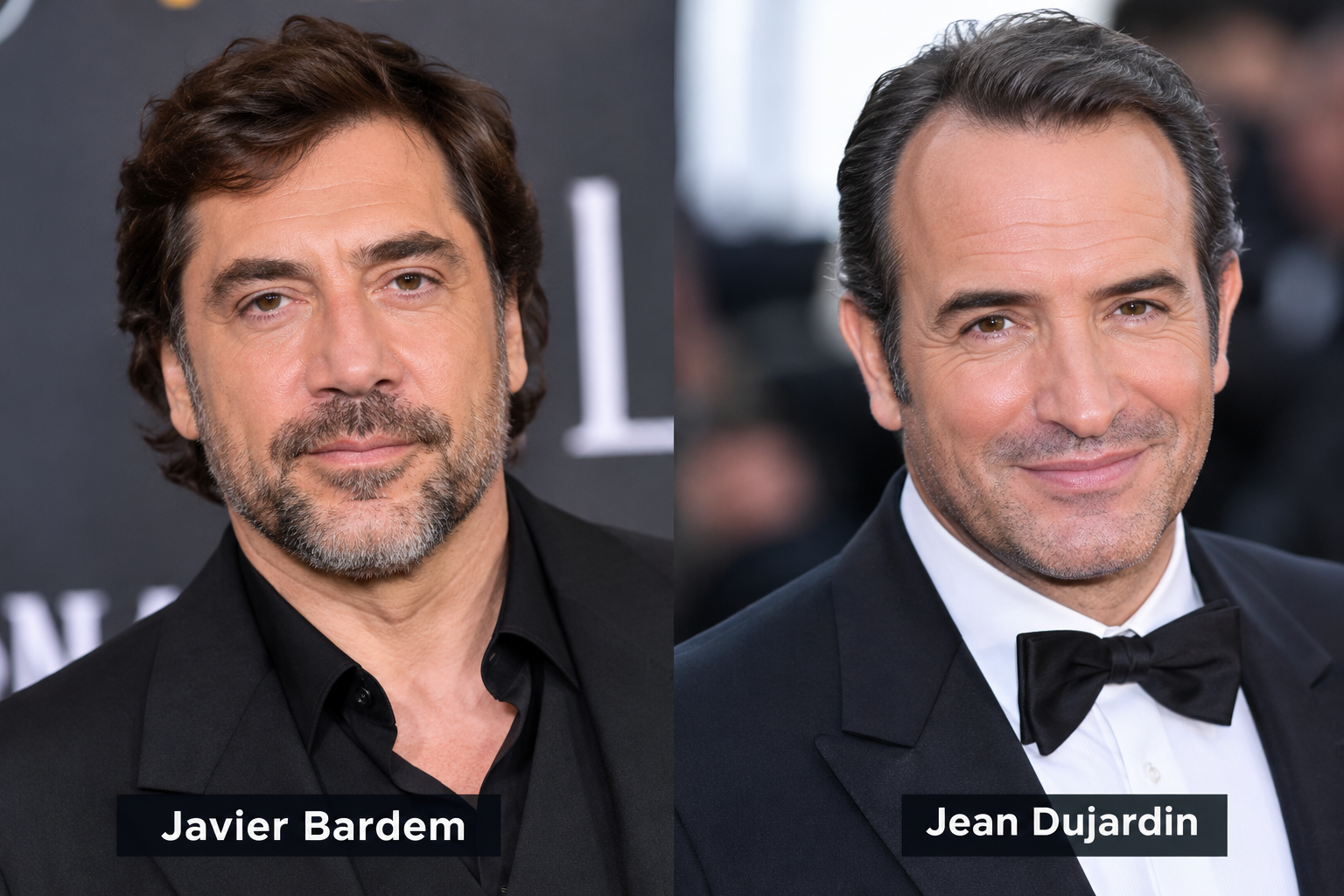 javier bardem and jean dujardin